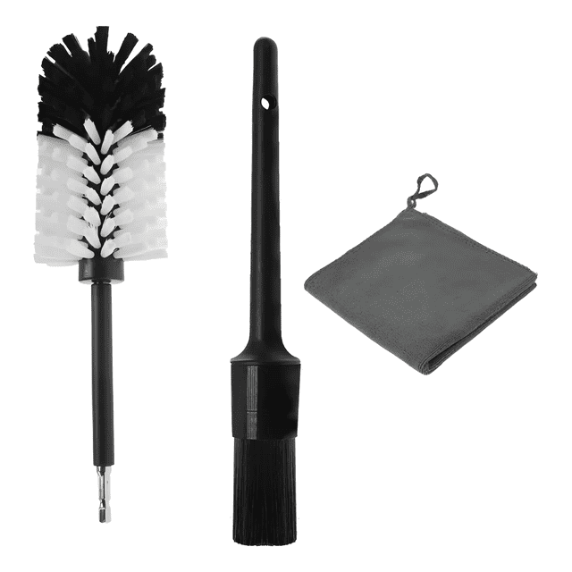 Cepillos De Limpieza Para Taladro Eléctrico Xtellar negro