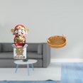 thumbnail image 2 of Figura decorativa de (1 unidad) - Cesta de almacenamiento tejida de resina, ideal para oficina, hogar o estantería., 2 of 8