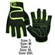 thumbnail image 3 of Guardurnaity Guantes de poliéster para , para hombre, talla 3/4, para kayak, remo, yate, pesca, soporte, plancha rodante guantes y mitones METRO, 3 of 6