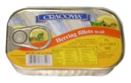 Herring Fillets in Oil (cracovia) 170g by