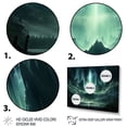 thumbnail image 3 of Designart "Celestial Gateway The Enchanting Northern Lights I" Landscapes Wall Art Print, 3 of 5