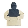 thumbnail image 2 of Hurley Men's Long Sleeve Half Zip Sherpa Anorak Hoodie (Bone, L), 2 of 2