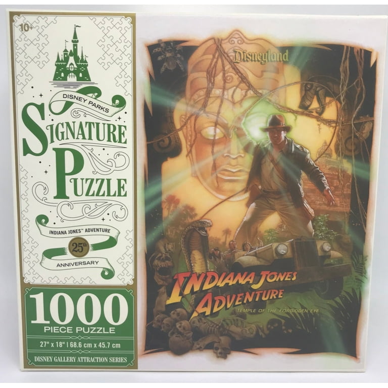 Disney Parks Disneyland Indiana Jones Adventure 1000 Pcs Puzzle