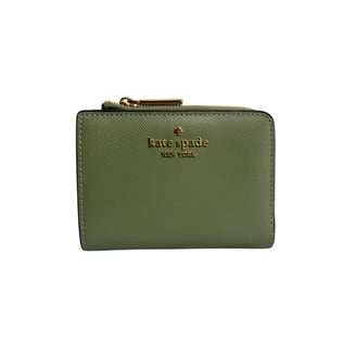 Madison Medium Compact Bifold Leather Wallet with Coin  New Kate Spade Madison Medium Compact Bifold Wallet Leather Lime Slushy main image 0