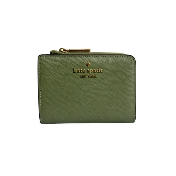 Kate Spade New York Madison Small L Zip Wallet (Dusky Pine)