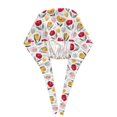 thumbnail image 3 of Kdxio Tulips Flowers Pattern Turban Hat for Women Men Comfortable Adjustable Cleaning Working Cap with Sweatband, 3 of 8