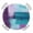 Teal Purple White, variant on Navy Blue Tulip Round Tablecloth for 36-44 Inch Tables,Fitted Table Cover with Elastic Edge,Chic Elegant Flowers Botanical Sage Green Waterproof Outdoor Table Cloth Protector for Patio Garden Dinner