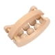 thumbnail image 5 of Bola Masajeadora Con Rodillo De Madera, 10 Cuentas, Ergonómico, Alivio De Los Músculos, Dolor, Alivio De La Fatiga, Rodillo De Bolas De Madera Portátil Para Pies, 5 of 7