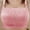 Pink, variant on Bras for Women Under $5 Wire Free Embroidery Thin Style Ventilate Back Buckle Bra Without Steel Rim