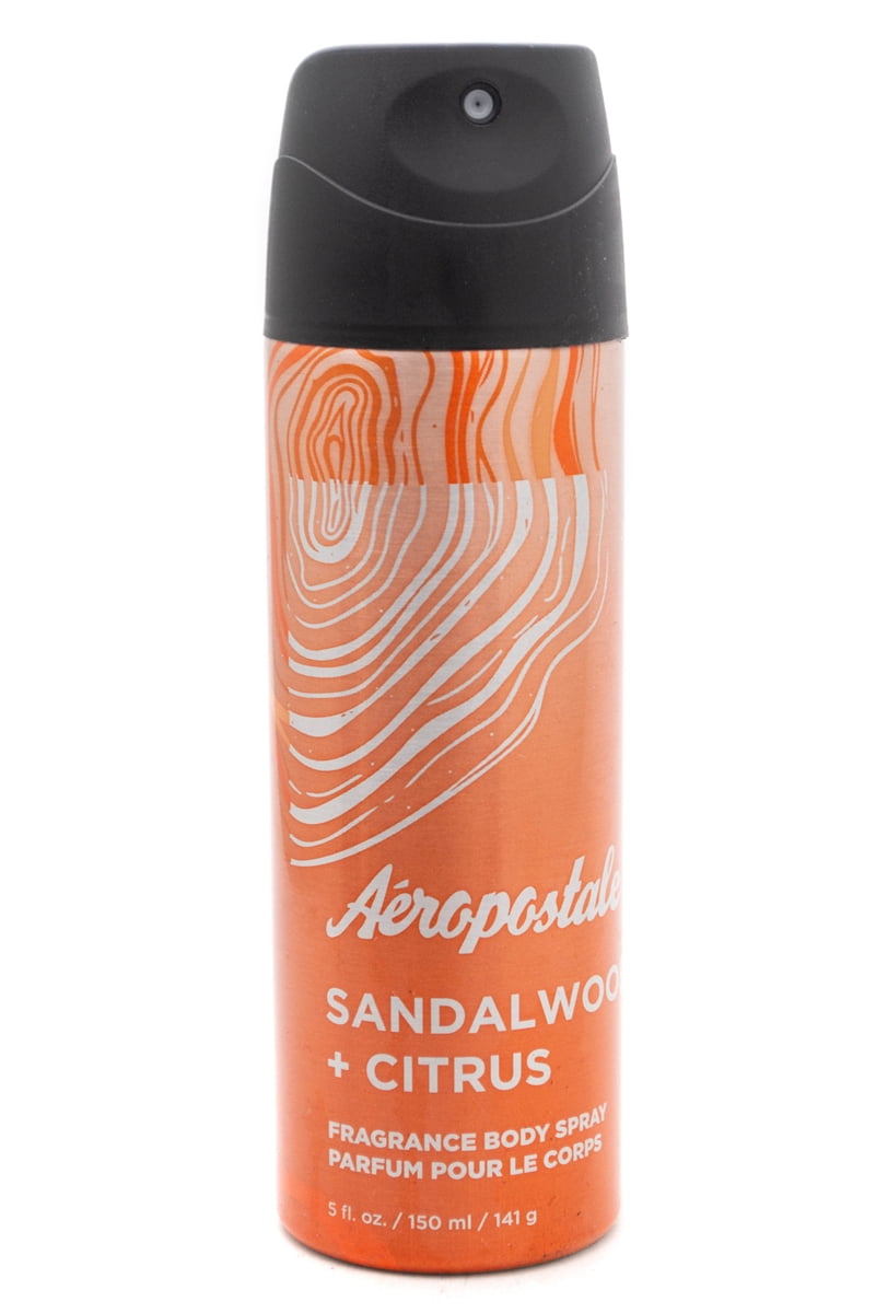Aeropostale Sandalwood & Citrus Men's Body Spray, 5 Fl. Oz.