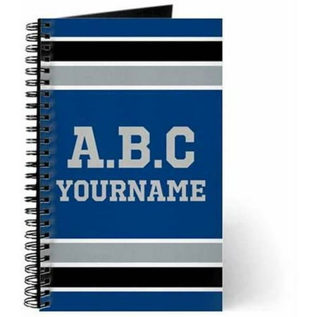 Cafepress Personalized Blue Black Sports