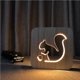 thumbnail image 5 of Lámpara De Noche De Ardilla Con Alimentación Usb, Lámpara De Noche Tallada Hueca, Lámpara Led De Madera Blanca Cálida Para Dormir Para El Hogar, Sala De Estar, Dormitorio, Habitación De Bebé Eigraketly HA017033-00, 5 of 7