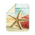 thumbnail image 4 of CafePress - Summer Beach - Sherpa Fleece Throw Blanket 60" x 50", 4 of 5