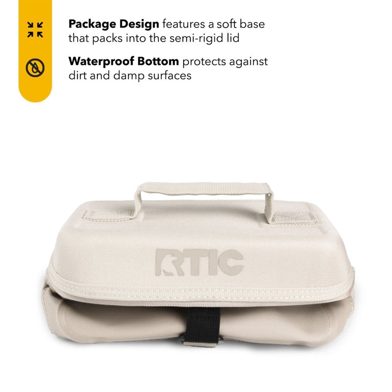 RTIC 8 Can Everyday Cooler, Insulated Soft Cooler with Collapsible