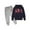 Navy, variant on GobdXE Girls 2 Piece Outfit Brooklyn New York Arc Letter Print Hoodie Jogger Pants Warm Fall Winter Sweatsuit Tracksuit 5-6 Years,Navy