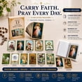 thumbnail image 5 of Leather Holy Card Pocket Card Organizer With 13 Catholic Cards, 5 of 5