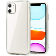 Kinoto Clear Case for iPhone 11, Liquid Slim Silicone Cases [Updated Version] for Apple iPhone 11 6.1" Qi Transparent