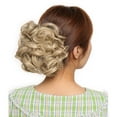 thumbnail image 3 of MesaSe Extension de Chignon de Cheveux avec Griffe Peigne Queue de Cheval Messy Chignon Updo Queue de Cheval Scrunchie Donut Postiche, 3 of 6