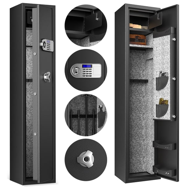 BOEASTER Long Gun Safe for Rifle Shotgun for Home,Large Rifle Safe