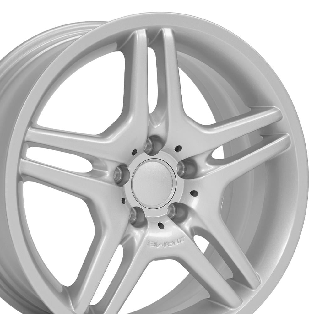 New 18" x 8.5" OEM Replacement Wheel Rim for Mercedes E350 E550 One Piece Front 