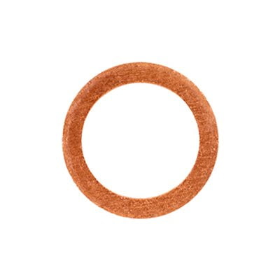 Auveco # 15916 Copper Washer 3/8" Inside Diameter 3/4" Outside Diameter 1/16" Thick. Qty 25.