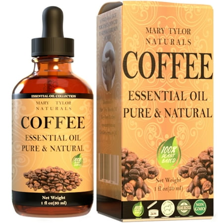 Coffee Essential Oil (1 oz), Premium Therapeutic Grade, 100% Pure and Natural, Perfect for Aromatherapy, Relaxation, Improved Mood and Much More by Mary Tylor Naturals
