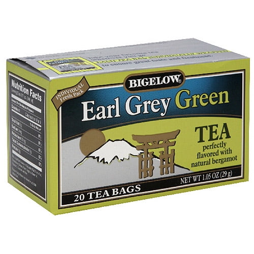 Bigelow Earl Grey Green Tea, 20ct (Pack of 6)