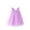 Light Purple, variant on Grblisyd Little Girl Dress Solid Color Tutu Dresses Sleeveless Tulle Dress Princess Dresses for Birthday Party