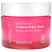 Andalou Naturals 1000 Roses Rosewater Mask Sensitive 1 7 oz 50 g