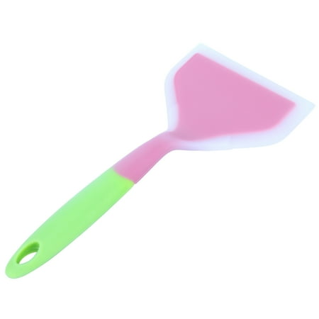 

Silicon Spatula Set Non-Stick Silicone Spatula With Hanging Hole For Steak For Tamagoyaki For Pan Green Orange Sky Blue+Pink Handle Pink+Green Handle