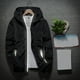 thumbnail image 2 of Chaqueta Umfun para hombre, regalo de otoño, impermeable, cortavientos, transpirable, con capucha, color negro, talla 2XL, 2 of 5