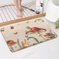 thumbnail image 4 of Red Mushroom Frog Light Pattern Bathroom Rugs Mat,Non Slip Microfiber Bathroom Rug,Rubber Backing,Soft Bathroom Mats for Bathroom Floor,Tub and Shower,17x27in(43x68cm), 4 of 5