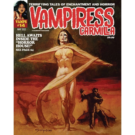 Vampiress Carmilla #14 VF ; Warrant Comic Book