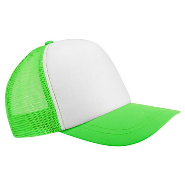 Gorra trucker malla transpirable broche plástico - Trucker amarillo Unitalla