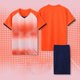 thumbnail image 2 of Odeerbi 4-14 Años Conjunto de Verano Para Niños de Atletismo Camiseta de Running de Secado Rápido Camiseta de Manga Corta Transpirable Camiseta de Manga Corta Con Degradado, 2 of 5