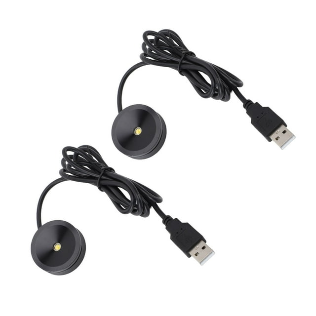 2 Pcs Projecteur à DEL, Lumières d'Image Alimentées par USB avec 4,3 Pi, Lumières d'Exposition pour Bijoux, Lumières d'Image d'Intérieur, Lumières d'Art Lumières d'Exposition pour Modèles