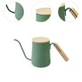 thumbnail image 6 of deevoka Gooseneck Coffee Kettle Long Narrow Spout Pour over Coffee Kettle for Office 350ml green, 6 of 9