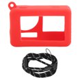 thumbnail image 2 of Silicone Protective Case, Camera Silicone Protective Sleeve Case Silicone Cover Protector With Lanyard For Osmo Action 3, 2 of 8