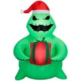 thumbnail image 1 of Oogie Boogie de Noël gonflable avec lumière, chapeau de Noël et cadeau Disney, 43,307 po x 40,9449 po x 59,8424 po x 3,1973 lb, 1 of 6