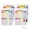 Multicolor, variant on Deeceymbur 4 Pack Double Sided Math Poster Educational Chart Addition Subtraction Multiplication Division Flash Cards Classroom Learning Waterproof Rounded Edges