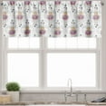 thumbnail image 3 of Ambesonne Hamsa Valance & Curtain, All Seeing Eye Ethnic Print, 55"x30", Peach Pink Blue, 3 of 6