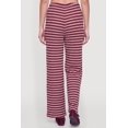 thumbnail image 4 of Women's Striped Knit Drawstring Wide Leg Pants, 4 of 4
