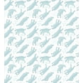 thumbnail image 3 of Ambesonne Bear Duvet Cover Sets, Swimming Polar Bears Sea, 2-Twin, Almond Green White, 3 of 4