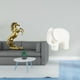 thumbnail image 2 of Colección De Estatuas De Animales De Caballo Y Elefante Hechas A Mano Para Mesa, Estantería, Chimenea, Decoración, Artesanía Ligera Con Almohadillas Antideslizantes., 2 of 8