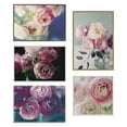thumbnail image 5 of Kate and Laurel Sylvie Yours Truly Framed Canvas Wall Art by Kristy Campbell, 28x38 White, Decorative Detailed Floral Art for Wall, 5 of 7