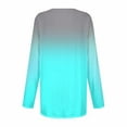 thumbnail image 5 of Sweatshirt for Women Women's Sweatshirt Pullover Active Sportswear Pocket Print Casual Round Neck Long Sleeve Top, 5 of 5