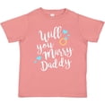 thumbnail image 3 of Inktastic Will You Marry Daddy-ring White Boys or Girls Toddler T-Shirt, 3 of 5