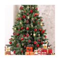thumbnail image 4 of 101 bolas navideñas rojas irrompibles para colgar., 4 of 5