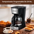 thumbnail image 4 of Cafetera por Goteo Sangkee 12 Tazas 1.8L Temporizador Programable 900W, 4 of 8