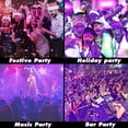 thumbnail image 6 of UV Black Light,Flood Light with Plug 6W LED,Neon Glow for Glow Party,Halloween, Fluorescent Poster,Body Paint, Aquarium,Glow in The Dark, 6 of 7